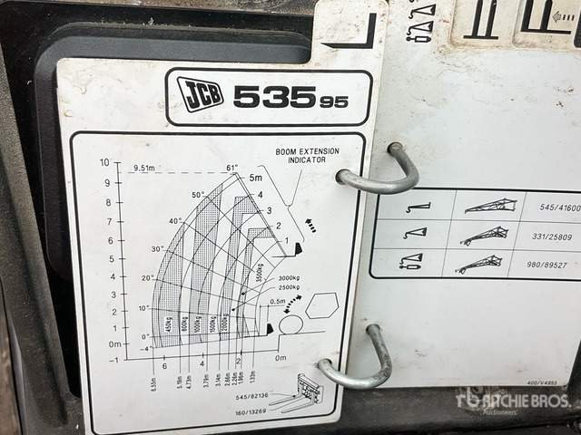 2022 JCB 535-95 Telehandler - Sollevatore telescopico: foto 5 2022 JCB 535-95 Telehandler - Sollevatore telescopico: foto 5