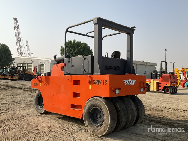 2003 Hamm GRW18 8 Wheel Pneumatic Roller - Rullo gommato: foto 4 2003 Hamm GRW18 8 Wheel Pneumatic Roller - Rullo gommato: foto 4