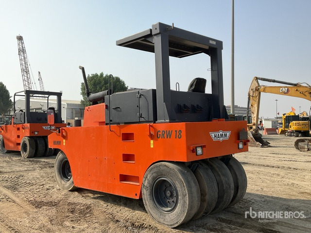 2003 Hamm GRW18 8 Wheel Pneumatic Roller - Rullo gommato: foto 4 2003 Hamm GRW18 8 Wheel Pneumatic Roller - Rullo gommato: foto 4