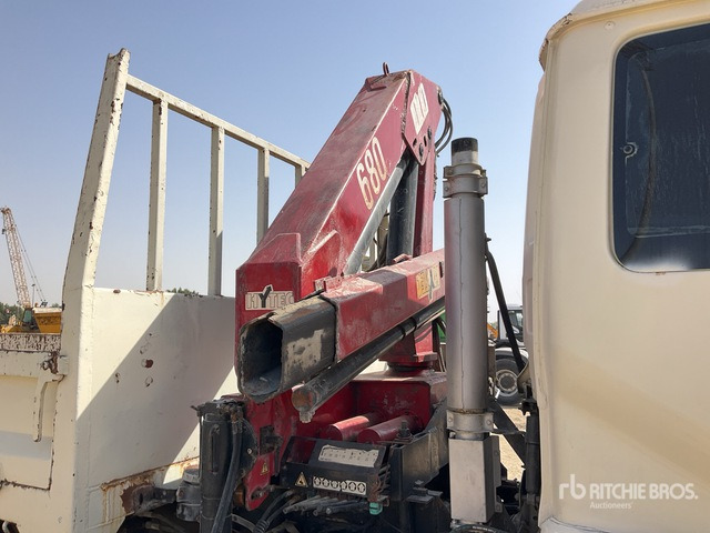 2006 Nissan MK210 2006 HMF 683K1 Knuckle Boom on 4x2 Flatbed Truck with Crane - Autocarro con pianale/ Cassone fisso, Camion con gru: foto 5 2006 Nissan MK210 2006 HMF 683K1 Knuckle Boom on 4x2 Flatbed Truck with Crane - Autocarro con pianale/ Cassone fisso, Camion con gru: foto 5