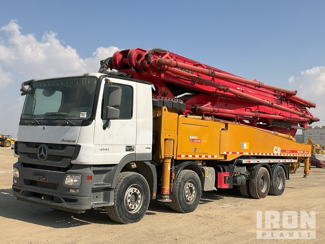 2019 Mercedes-Benz Actros 4141 2019 Sany SYM5443THB 56 m on 8x ... Concrete Pump Truck - Pompa autocarrata: foto 1 2019 Mercedes-Benz Actros 4141 2019 Sany SYM5443THB 56 m on 8x ... Concrete Pump Truck - Pompa autocarrata: foto 1