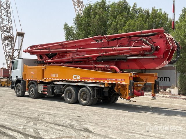 2020 Mercedes-Benz Actros 4141 2020 Sany SYM5449THBE 56 m on 8 ... Concrete Pump Truck - Pompa autocarrata: foto 3 2020 Mercedes-Benz Actros 4141 2020 Sany SYM5449THBE 56 m on 8 ... Concrete Pump Truck - Pompa autocarrata: foto 3