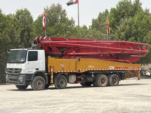 2020 Mercedes-Benz Actros 4141 2020 Sany SYM5449THBE 56 m on 8 ... Concrete Pump Truck - Pompa autocarrata: foto 2 2020 Mercedes-Benz Actros 4141 2020 Sany SYM5449THBE 56 m on 8 ... Concrete Pump Truck - Pompa autocarrata: foto 2