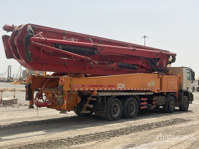 2020 Mercedes-Benz Actros 4143 2020 Sany SYM5449THBE 56 m on 8 ... Concrete Pump Truck - Pompa autocarrata: foto 4 2020 Mercedes-Benz Actros 4143 2020 Sany SYM5449THBE 56 m on 8 ... Concrete Pump Truck - Pompa autocarrata: foto 4