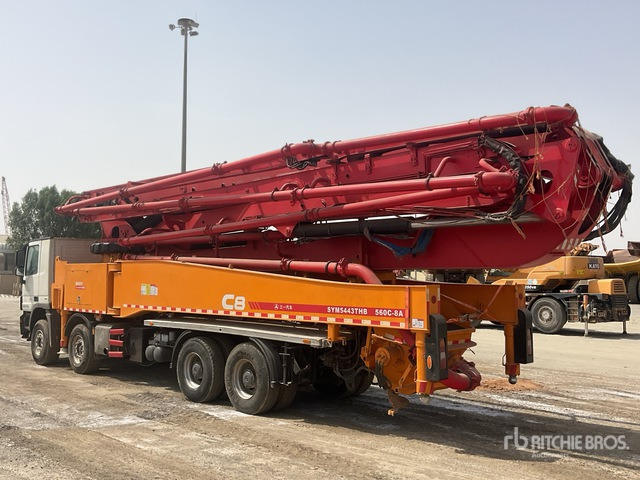 2020 Mercedes-Benz Actros 4143 2020 Sany SYM5449THBE 56 m on 8 ... Concrete Pump Truck - Pompa autocarrata: foto 3 2020 Mercedes-Benz Actros 4143 2020 Sany SYM5449THBE 56 m on 8 ... Concrete Pump Truck - Pompa autocarrata: foto 3