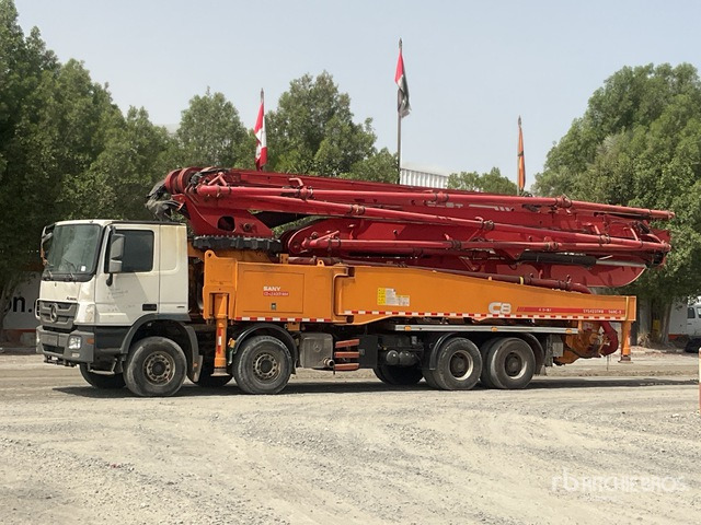 2020 Mercedes-Benz Actros 4143 2020 Sany SYM5449THBE 56 m on 8 ... Concrete Pump Truck - Pompa autocarrata: foto 1 2020 Mercedes-Benz Actros 4143 2020 Sany SYM5449THBE 56 m on 8 ... Concrete Pump Truck - Pompa autocarrata: foto 1