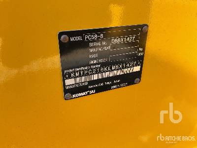 KOMATSU PC58-8 - Miniescavatore: foto 5 KOMATSU PC58-8 - Miniescavatore: foto 5