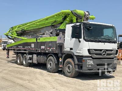MERCEDES-BENZ ACTROS 4141E5 2019 Zoomlion 56X-6RZ 56 m on 8 ... - Pompa autocarrata: foto 4 MERCEDES-BENZ ACTROS 4141E5 2019 Zoomlion 56X-6RZ 56 m on 8 ... - Pompa autocarrata: foto 4