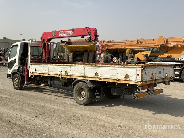 Mitsubishi KK-FK71HJ - Autocarro con pianale/ Cassone fisso, Camion con gru: foto 3 Mitsubishi KK-FK71HJ - Autocarro con pianale/ Cassone fisso, Camion con gru: foto 3