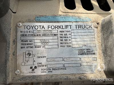 TOYOTA FD35 3.5 ton (Inoperable) - Carrello elevatore: foto 5 TOYOTA FD35 3.5 ton (Inoperable) - Carrello elevatore: foto 5