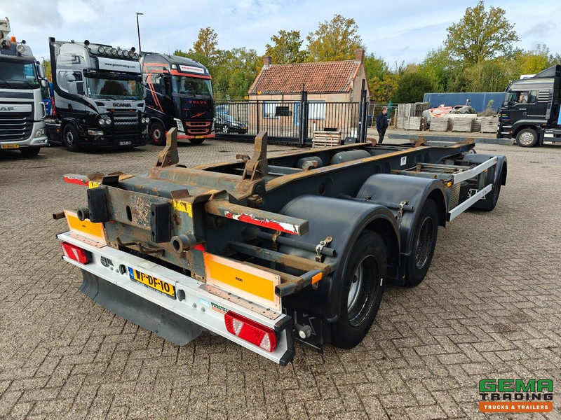 A.J.K. AETL/10-28/19.5 3-Assen Gigant - ContainerSysteem 7m - LiftAs - Trommelremmen - Luchtvering - Centrale Smering - Rimorchio portacontainer/ Caisse interchangeable: foto 2 A.J.K. AETL/10-28/19.5 3-Assen Gigant - ContainerSysteem 7m - LiftAs - Trommelremmen - Luchtvering - Centrale Smering - Rimorchio portacontainer/ Caisse interchangeable: foto 2