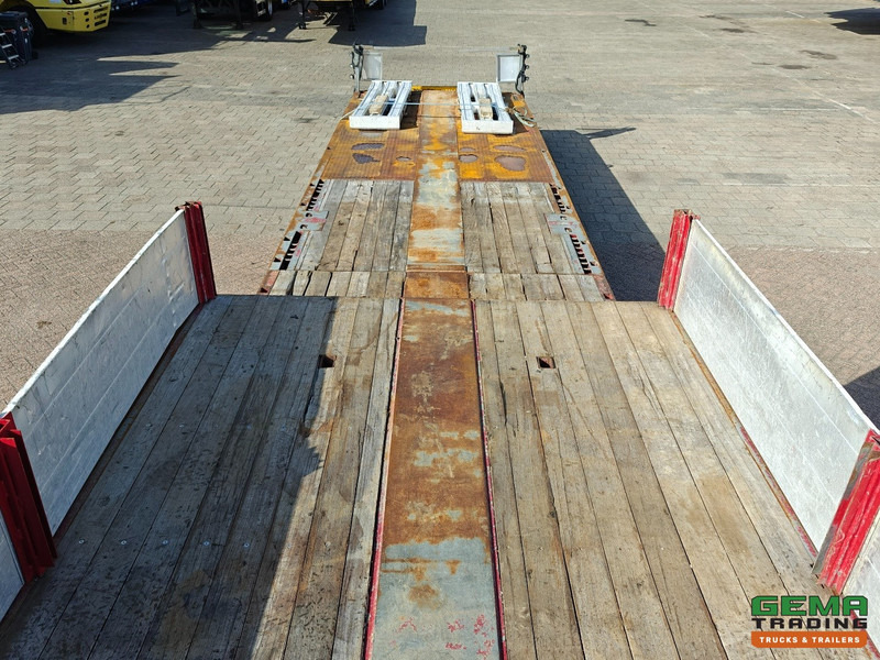 Semirimorchio pianale ribassato Broshuis E-2190/27 3-Assen SAF - SemiDieplader - Uitschuifbaar 4.57m - Verbreedbaar  - Twistlocks - Oprijplaten - 11/2025 APK: foto 11