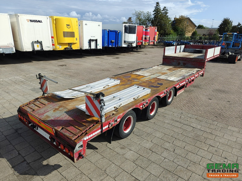 Semirimorchio pianale ribassato Broshuis E-2190/27 3-Assen SAF - SemiDieplader - Uitschuifbaar 4.57m - Verbreedbaar  - Twistlocks - Oprijplaten - 11/2025 APK: foto 7