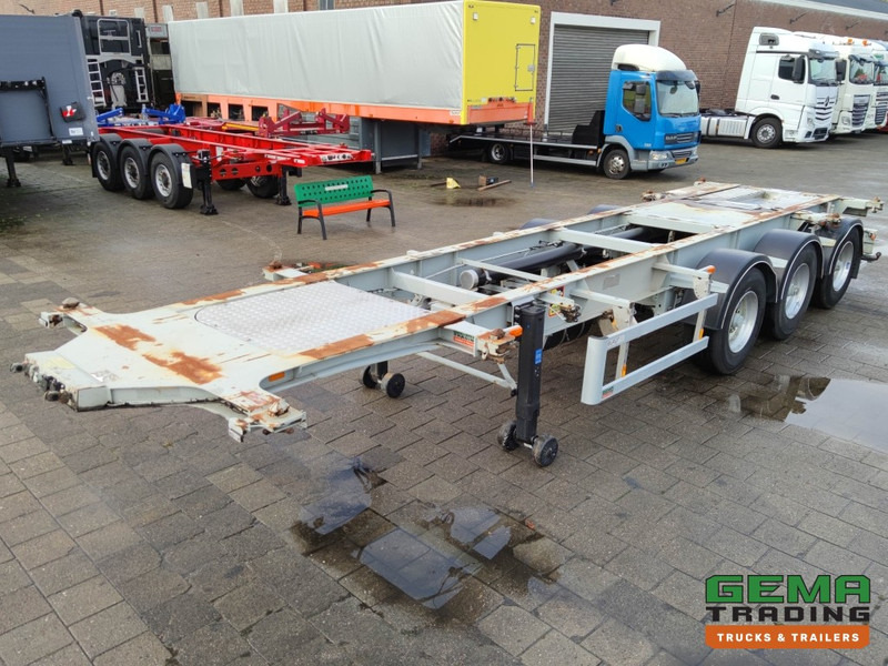 Burg BPO 12 27 3-Assen BPW Trommelremmen - ADR 20-30FT TANK/SWAP (O1254) - Semirimorchio portacontainer/ Caisse interchangeable: foto 3 Burg BPO 12 27 3-Assen BPW Trommelremmen - ADR 20-30FT TANK/SWAP (O1254) - Semirimorchio portacontainer/ Caisse interchangeable: foto 3