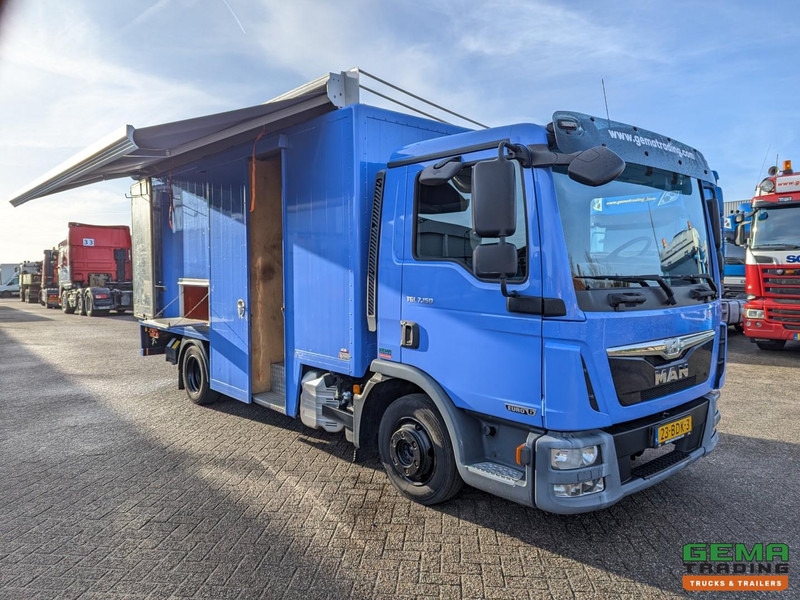 MAN TGL 7.150 4x2 Dagcabine Euro6 - Camper/Kart/Motor/ Mobiele Werkplaats - Laadklep 750KG - Zonnepaneel - Camion: foto 3 MAN TGL 7.150 4x2 Dagcabine Euro6 - Camper/Kart/Motor/ Mobiele Werkplaats - Laadklep 750KG - Zonnepaneel - Camion: foto 3