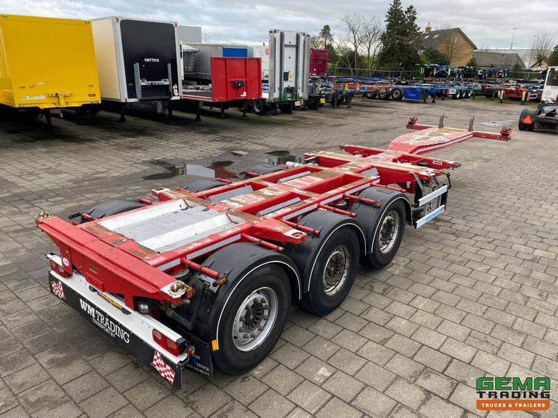 D-Tec Flexitrailer FT-43-03V 3-Assen SAF - Schijfremmen - Liftas - 20FT Swap - Alle Containers 07/2025APK - Semirimorchio portacontainer/ Caisse interchangeable: foto 3 D-Tec Flexitrailer FT-43-03V 3-Assen SAF - Schijfremmen - Liftas - 20FT Swap - Alle Containers 07/2025APK - Semirimorchio portacontainer/ Caisse interchangeable: foto 3