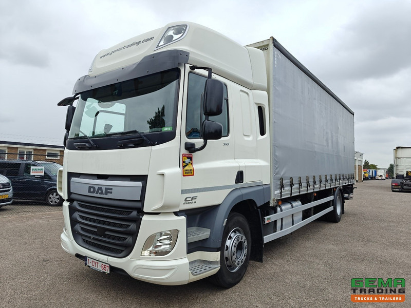 DAF CF 310 4x2 SpaceCab Euro6 - Schuifzeilenbak 7.7M + Laadklep 1500KG - 10/2025 APK - Camion centinato: foto 1 DAF CF 310 4x2 SpaceCab Euro6 - Schuifzeilenbak 7.7M + Laadklep 1500KG - 10/2025 APK - Camion centinato: foto 1