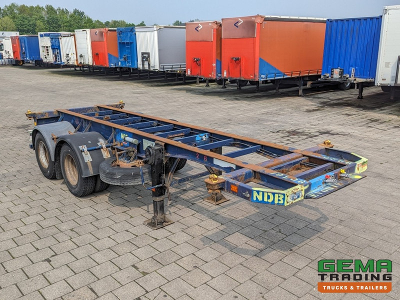 Flandria OP 20V 2A 2-Assen ROR - DrumBrakes - Leaf Suspension - 20FT (O1871) - Semirimorchio portacontainer/ Caisse interchangeable: foto 3 Flandria OP 20V 2A 2-Assen ROR - DrumBrakes - Leaf Suspension - 20FT (O1871) - Semirimorchio portacontainer/ Caisse interchangeable: foto 3
