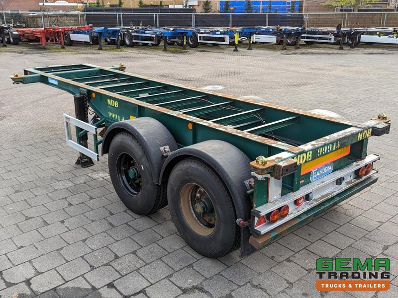 Flandria OP CC 2A 20FT 2-Assen ROR DrumBrakes - Leaf Suspension - 3120KG (O1789) - Semirimorchio portacontainer/ Caisse interchangeable: foto 3 Flandria OP CC 2A 20FT 2-Assen ROR DrumBrakes - Leaf Suspension - 3120KG (O1789) - Semirimorchio portacontainer/ Caisse interchangeable: foto 3