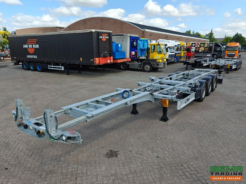 Fliegl SDS01 3-Assen SAF - LiftAs - Schijfremmen - Alle Aansluitingen - Gegalvaniseerd - Kop/KontSchuiver - Ongebruikt! - Semirimorchio portacontainer/ Caisse interchangeable: foto 2 Fliegl SDS01 3-Assen SAF - LiftAs - Schijfremmen - Alle Aansluitingen - Gegalvaniseerd - Kop/KontSchuiver - Ongebruikt! - Semirimorchio portacontainer/ Caisse interchangeable: foto 2