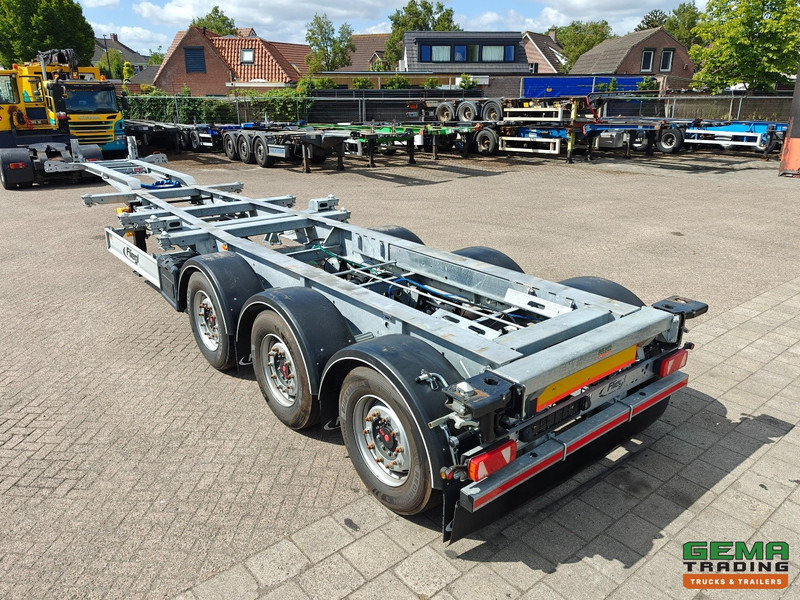 Fliegl SDS01 3-Assen SAF - LiftAs - Schijfremmen - Alle Aansluitingen - Gegalvaniseerd - Kop/KontSchuiver - Ongebruikt! - Semirimorchio portacontainer/ Caisse interchangeable: foto 3 Fliegl SDS01 3-Assen SAF - LiftAs - Schijfremmen - Alle Aansluitingen - Gegalvaniseerd - Kop/KontSchuiver - Ongebruikt! - Semirimorchio portacontainer/ Caisse interchangeable: foto 3