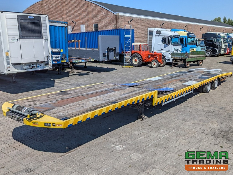 Semirimorchio pianale ribassato Jumbo T0120 DUE SemiDieplader - 2-Assen BPW  - Uitschuifbaar - Wielkuipen - Lier 2500KG - 80CM: foto 11