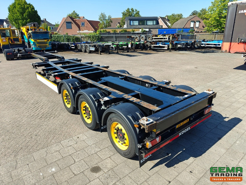 Kögel PORT 40 SIMPLEX 20 3-Assen SAF - Schijfremmen - 20/30/40FT Aansluiting - Achterschuiver - Semirimorchio portacontainer/ Caisse interchangeable: foto 3 Kögel PORT 40 SIMPLEX 20 3-Assen SAF - Schijfremmen - 20/30/40FT Aansluiting - Achterschuiver - Semirimorchio portacontainer/ Caisse interchangeable: foto 3