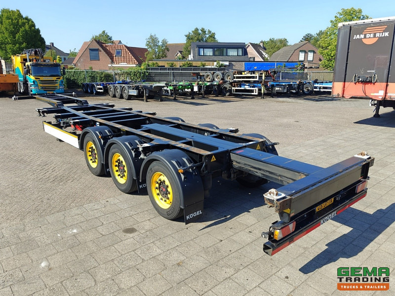Kögel PORT 40 SIMPLEX 20 3-Assen SAF - Schijfremmen - 20/30/40FT Aansluiting - Achterschuiver - Semirimorchio portacontainer/ Caisse interchangeable: foto 5 Kögel PORT 40 SIMPLEX 20 3-Assen SAF - Schijfremmen - 20/30/40FT Aansluiting - Achterschuiver - Semirimorchio portacontainer/ Caisse interchangeable: foto 5