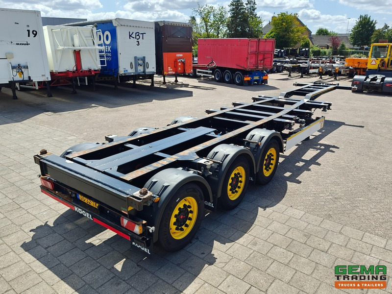 Kögel PORT 40 SIMPLEX 20 3-Assen SAF - Schijfremmen - 2x20FT/30FT/40FT - Achterschuiver - Semirimorchio portacontainer/ Caisse interchangeable: foto 5 Kögel PORT 40 SIMPLEX 20 3-Assen SAF - Schijfremmen - 2x20FT/30FT/40FT - Achterschuiver - Semirimorchio portacontainer/ Caisse interchangeable: foto 5