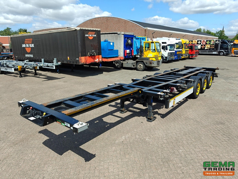 Kögel PORT 40 SIMPLEX 20 3-Assen SAF - Schijfremmen - 2x20FT/30FT/40FT - Achterschuiver - Semirimorchio portacontainer/ Caisse interchangeable: foto 1 Kögel PORT 40 SIMPLEX 20 3-Assen SAF - Schijfremmen - 2x20FT/30FT/40FT - Achterschuiver - Semirimorchio portacontainer/ Caisse interchangeable: foto 1