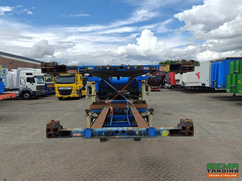 Krone SDC 27 3-assen BPW - DrumBrakes - 4700KG - 2x 20FT 1x 30FT 1x40FT - Pakket van 2 - Semirimorchio portacontainer/ Caisse interchangeable: foto 5 Krone SDC 27 3-assen BPW - DrumBrakes - 4700KG - 2x 20FT 1x 30FT 1x40FT - Pakket van 2 - Semirimorchio portacontainer/ Caisse interchangeable: foto 5