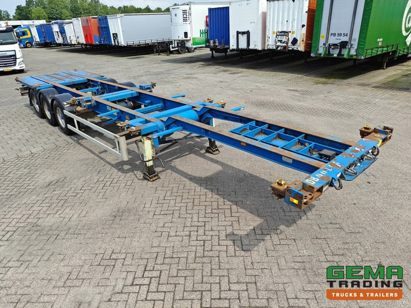 Krone SDC 27 3 assen BPW - DrumBrakes - 5340KG - 2x 20FT 1x 30FT 1x40FT - NL kenteken - Semirimorchio portacontainer/ Caisse interchangeable: foto 4 Krone SDC 27 3 assen BPW - DrumBrakes - 5340KG - 2x 20FT 1x 30FT 1x40FT - NL kenteken - Semirimorchio portacontainer/ Caisse interchangeable: foto 4