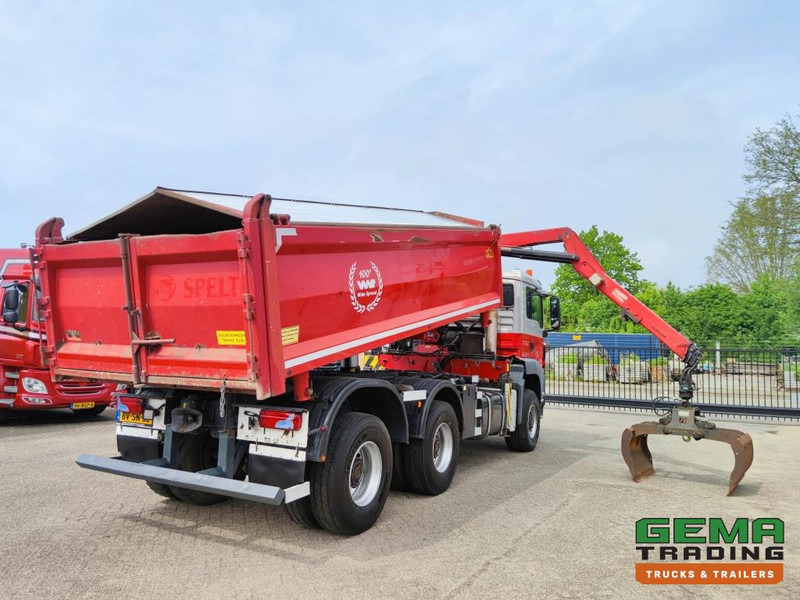 MAN TGS 26.400 6x6 4 Daycab Euro4 - HMF1643Z2 - Hyva 2-Zijdige Kipper 5.4m. - REBUILT ENGINE - TOP! (V584) - Autocarro ribaltabile, Camion con gru: foto 4 MAN TGS 26.400 6x6 4 Daycab Euro4 - HMF1643Z2 - Hyva 2-Zijdige Kipper 5.4m. - REBUILT ENGINE - TOP! (V584) - Autocarro ribaltabile, Camion con gru: foto 4