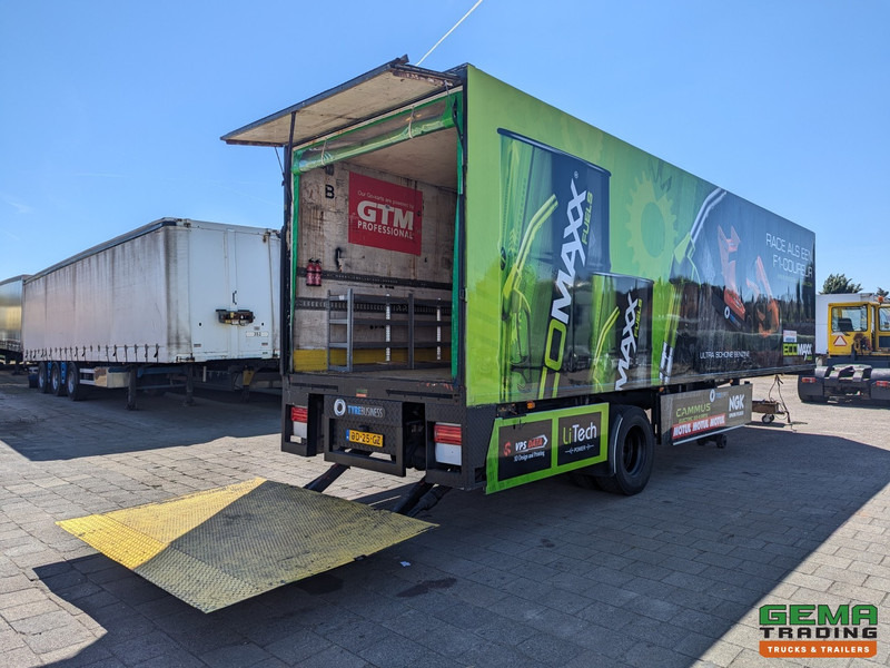 Netam-Fruehauf ONCRK 20 110 1-As SAF - CITY - Geslotenbak 10.45m - Kabel gestuurd - Laadklep 1500kg - Semirimorchio furgonato: foto 1 Netam-Fruehauf ONCRK 20 110 1-As SAF - CITY - Geslotenbak 10.45m - Kabel gestuurd - Laadklep 1500kg - Semirimorchio furgonato: foto 1