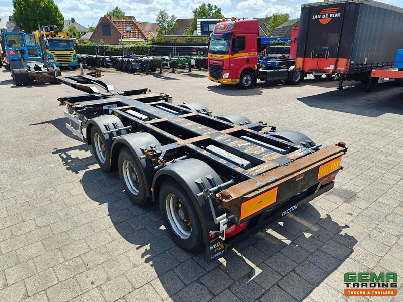 Pacton T3-010 3-Assen SAF - MULTI - Trommelremmen - LiftAs - 3x Uitschuifbaar - 04/2026 APK - Semirimorchio portacontainer/ Caisse interchangeable: foto 3 Pacton T3-010 3-Assen SAF - MULTI - Trommelremmen - LiftAs - 3x Uitschuifbaar - 04/2026 APK - Semirimorchio portacontainer/ Caisse interchangeable: foto 3