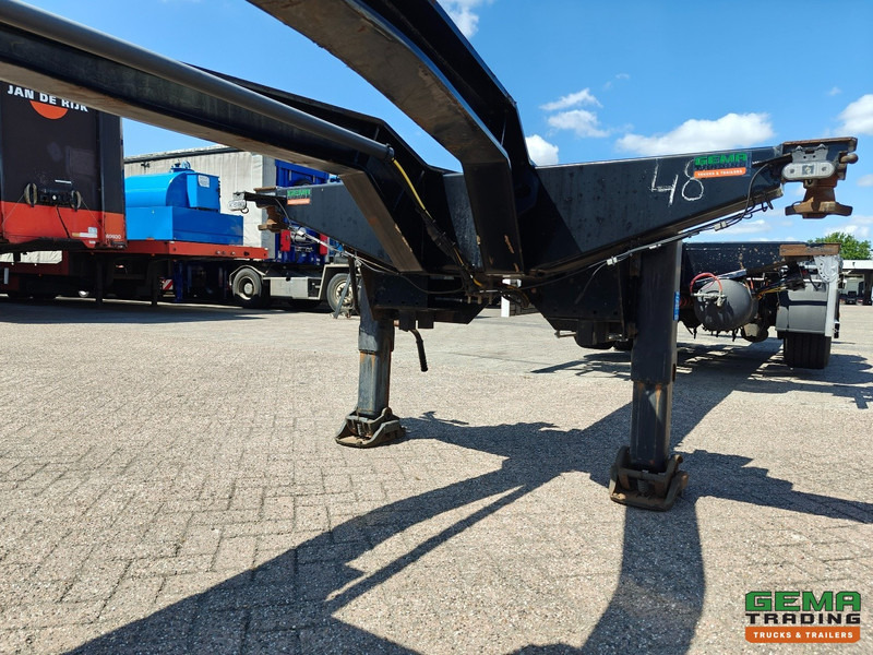 Semirimorchio portacontainer/ Caisse interchangeable Pacton T3-010 3-Assen SAF - MULTI - Trommelremmen - LiftAs - 3x Uitschuifbaar - 04/2026 APK: foto 11
