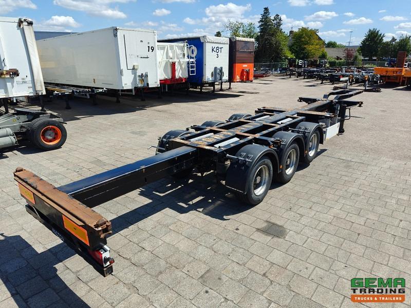 Pacton T3-010 3-Assen SAF - MULTI - Trommelremmen - LiftAs - 3x Uitschuifbaar - 04/2026 APK - Semirimorchio portacontainer/ Caisse interchangeable: foto 2 Pacton T3-010 3-Assen SAF - MULTI - Trommelremmen - LiftAs - 3x Uitschuifbaar - 04/2026 APK - Semirimorchio portacontainer/ Caisse interchangeable: foto 2