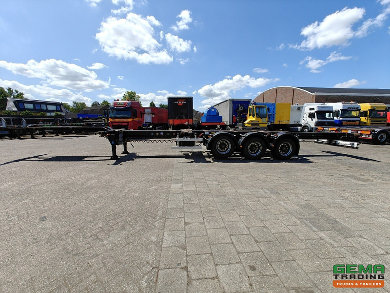 Semirimorchio portacontainer/ Caisse interchangeable Pacton T3-010 3-Assen SAF - MULTI - Trommelremmen - LiftAs - 3x Uitschuifbaar - 04/2026 APK: foto 17