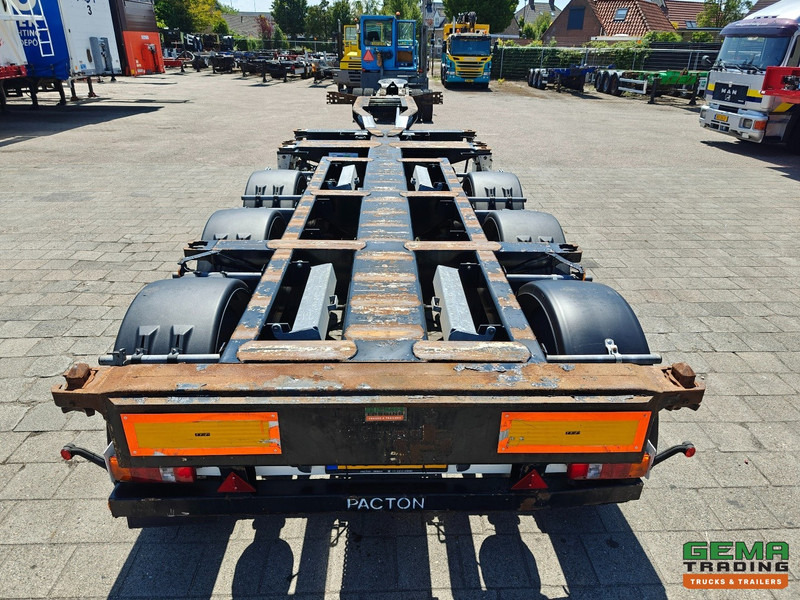 Pacton T3-010 3-Assen SAF - MULTI - Trommelremmen - LiftAs - 3x Uitschuifbaar - Semirimorchio portacontainer/ Caisse interchangeable: foto 5 Pacton T3-010 3-Assen SAF - MULTI - Trommelremmen - LiftAs - 3x Uitschuifbaar - Semirimorchio portacontainer/ Caisse interchangeable: foto 5