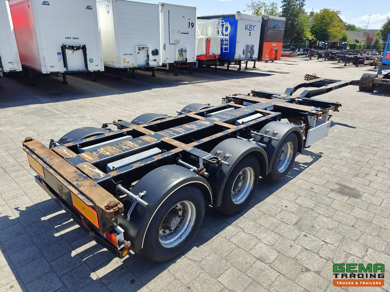 Pacton T3-010 3-Assen SAF - MULTI - Trommelremmen - LiftAs - 3x Uitschuifbaar - Semirimorchio portacontainer/ Caisse interchangeable: foto 3 Pacton T3-010 3-Assen SAF - MULTI - Trommelremmen - LiftAs - 3x Uitschuifbaar - Semirimorchio portacontainer/ Caisse interchangeable: foto 3