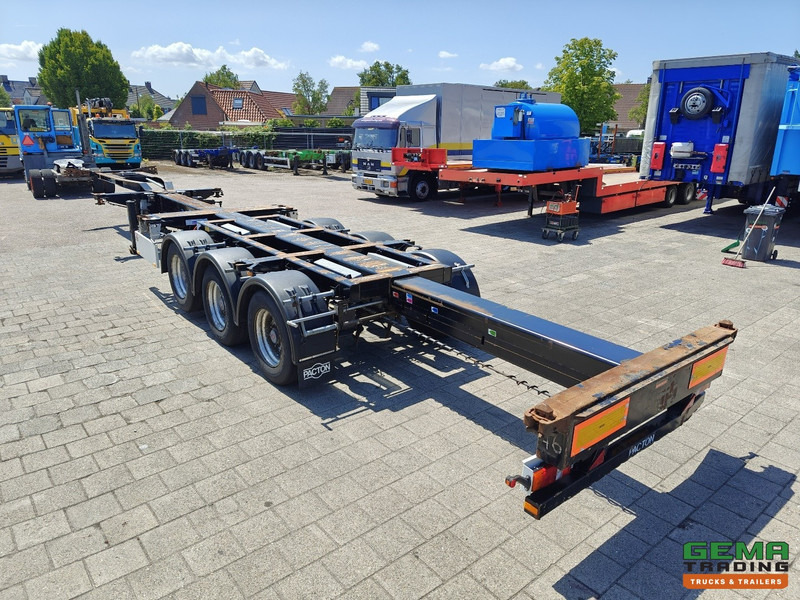 Pacton T3-010 3-Assen SAF - MULTI - Trommelremmen - LiftAs - 3x Uitschuifbaar - Semirimorchio portacontainer/ Caisse interchangeable: foto 4 Pacton T3-010 3-Assen SAF - MULTI - Trommelremmen - LiftAs - 3x Uitschuifbaar - Semirimorchio portacontainer/ Caisse interchangeable: foto 4