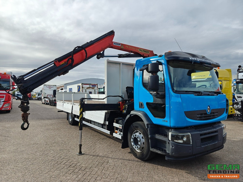 Renault Premium Lander 340 4x2 Dagcab Euro5 - Retarder - Open Laadbak 7.8M + Palfinger PK12002-EH - RadioGrafisch - Autocarro con pianale/ Cassone fisso, Camion con gru: foto 3 Renault Premium Lander 340 4x2 Dagcab Euro5 - Retarder - Open Laadbak 7.8M + Palfinger PK12002-EH - RadioGrafisch - Autocarro con pianale/ Cassone fisso, Camion con gru: foto 3