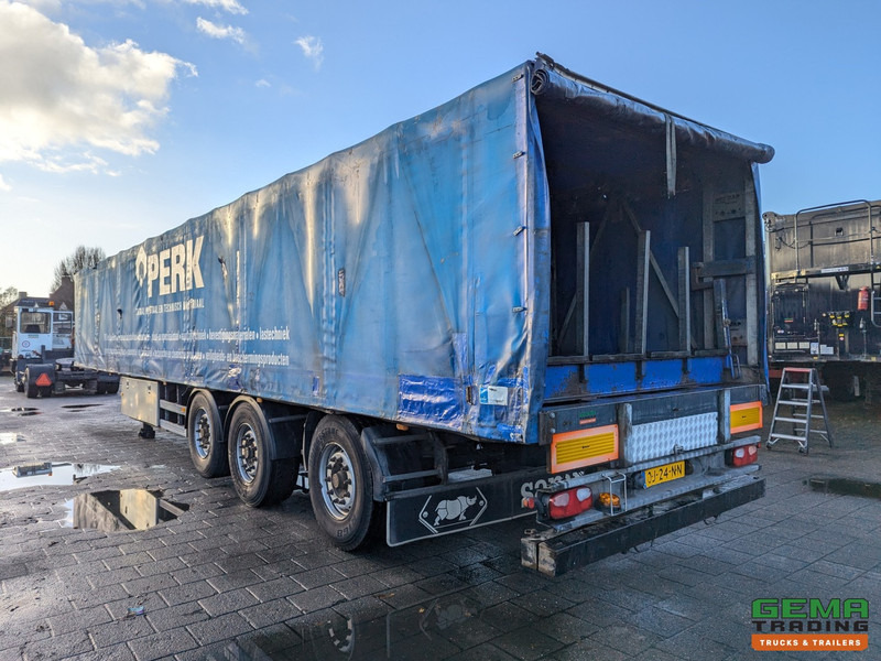 Samro ST39WGWE 12.9M 3-Assen BPW - SchuifKap - Lift/Stuur-as - HH Vloer - Bokken - Rongen - Semirimorchio centinato: foto 4 Samro ST39WGWE 12.9M 3-Assen BPW - SchuifKap - Lift/Stuur-as - HH Vloer - Bokken - Rongen - Semirimorchio centinato: foto 4