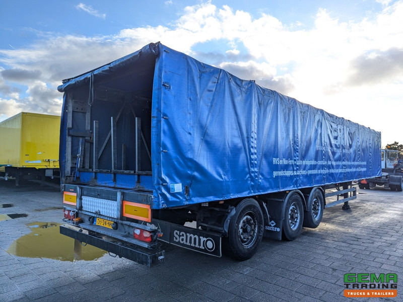 Samro ST39WGWE 12.9M 3-Assen BPW - SchuifKap - Lift/Stuur-as - HH Vloer - Bokken - Rongen - Semirimorchio centinato: foto 2 Samro ST39WGWE 12.9M 3-Assen BPW - SchuifKap - Lift/Stuur-as - HH Vloer - Bokken - Rongen - Semirimorchio centinato: foto 2