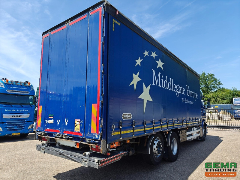 Scania G410 6x2/4 Streamline Euro6 - Retarder - Schuifzeilenbak 8.2M + Laadklep 1500kg - Smart Tacho V2 - Camion centinato: foto 4 Scania G410 6x2/4 Streamline Euro6 - Retarder - Schuifzeilenbak 8.2M + Laadklep 1500kg - Smart Tacho V2 - Camion centinato: foto 4