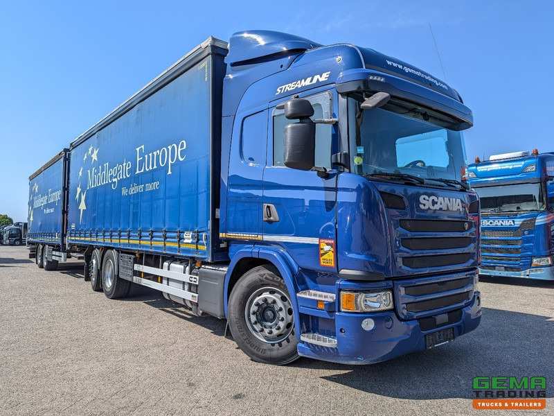 Scania G410 6x2/4 Streamline Euro6 - Retarder + Van Hool 2-Assige Aanhanger - SchuifzeilenCombi - SmartTachoV2 - Autocarro furgonato: foto 2 Scania G410 6x2/4 Streamline Euro6 - Retarder + Van Hool 2-Assige Aanhanger - SchuifzeilenCombi - SmartTachoV2 - Autocarro furgonato: foto 2