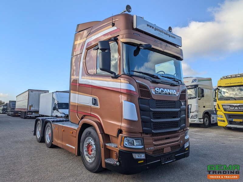 Scania S730 6x4 Topline Euro6 - V8 - Retarder - Costum Interior - Vollucht - Alcoa's - Trattore stradale: foto 2 Scania S730 6x4 Topline Euro6 - V8 - Retarder - Costum Interior - Vollucht - Alcoa's - Trattore stradale: foto 2