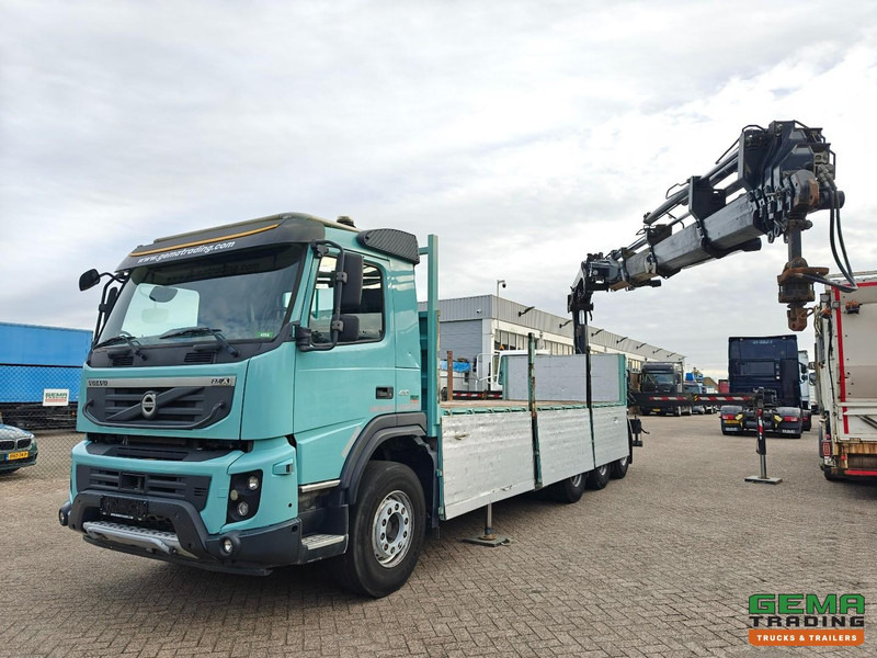 Volvo FMX 410 8x4/4 Dagcab Euro5 - Open Laadbak 6.8m + Hiab 244 E-6 Hipro - 258.000km - Naafreductie - 05/2026 APK - Autocarro con pianale/ Cassone fisso, Camion con gru: foto 4 Volvo FMX 410 8x4/4 Dagcab Euro5 - Open Laadbak 6.8m + Hiab 244 E-6 Hipro - 258.000km - Naafreductie - 05/2026 APK - Autocarro con pianale/ Cassone fisso, Camion con gru: foto 4