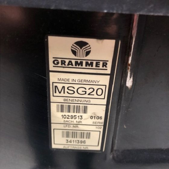 Cabina e interni per Mezzo di movimentazione Grammer seat: foto 7
