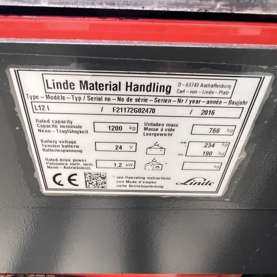 Stoccatore Linde L12i (1172): foto 7